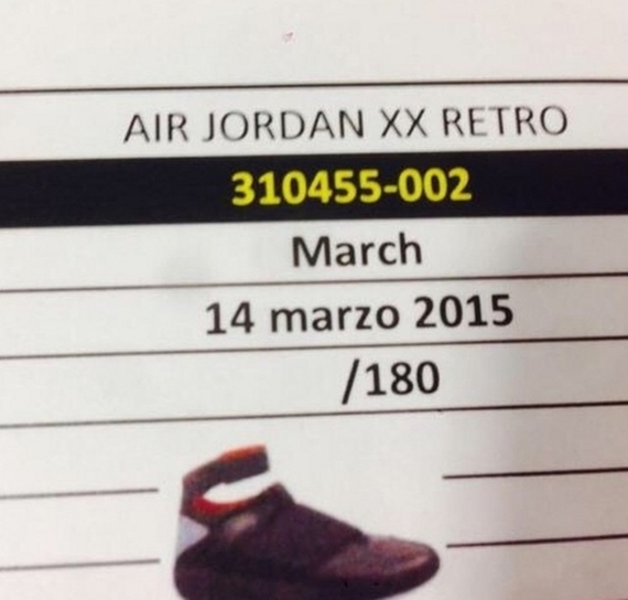 Air Jordan 20 Retro 01