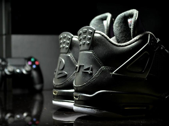 Air Jordan 4 "PlayStation 4" Customs by Freaker Sneaks