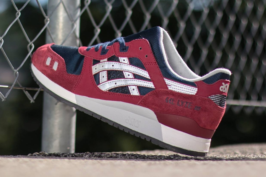 Asics Gel Lyte Iii Burgundy Soft Grey 03