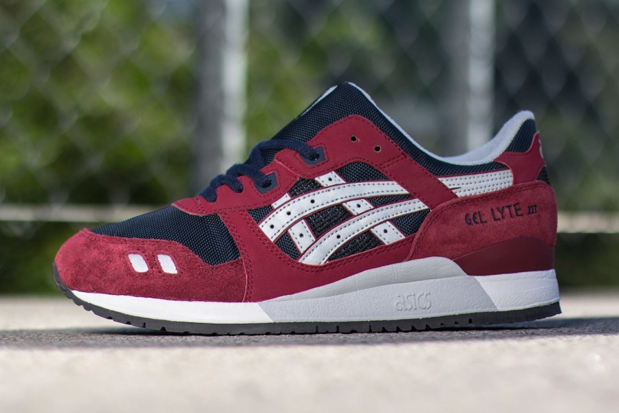 Asics Gel Lyte Iii Burgundy Soft Grey 04