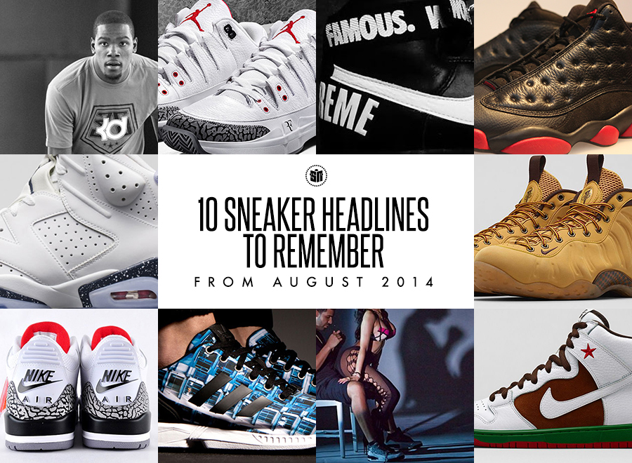 Aug 2014 Sneaker Headlines