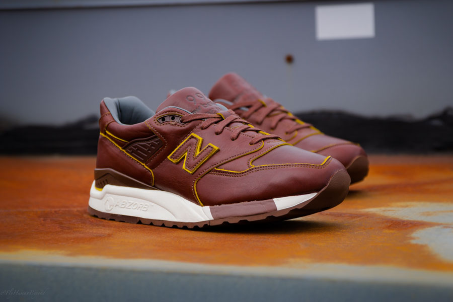 new balance 998 x horween leather