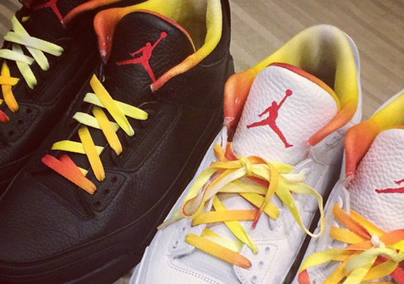 Drake Unveils Two New Air Jordan 3 "Drake vs. Lil' Wayne" PEs