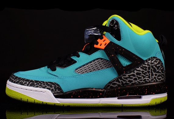 Jordan Spizike Turquoise Hyper Crimson Dusty Cactus