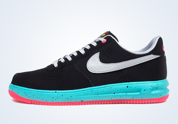 Nike Lunar Force 1 – Black – Teal – Pink