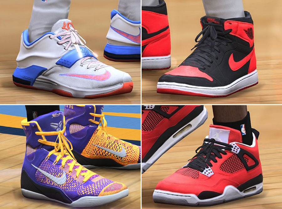 NBA LIVE 15 Sneaker Preview