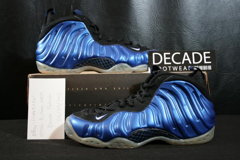 Nike Air Foamposite One Blue Carbon Fiber 01