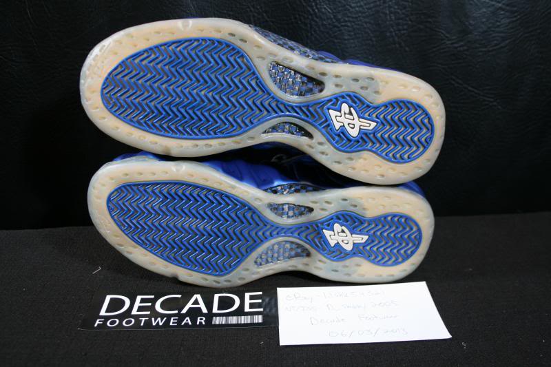 Nike Air Foamposite One Blue Carbon Fiber 10