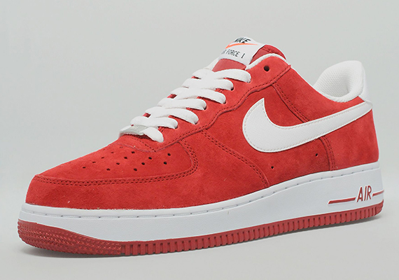 Nike Air Force 1 Low “Red Suede”