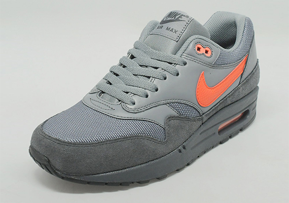 Nike Air Max 1 Anthracite Team Orange 2