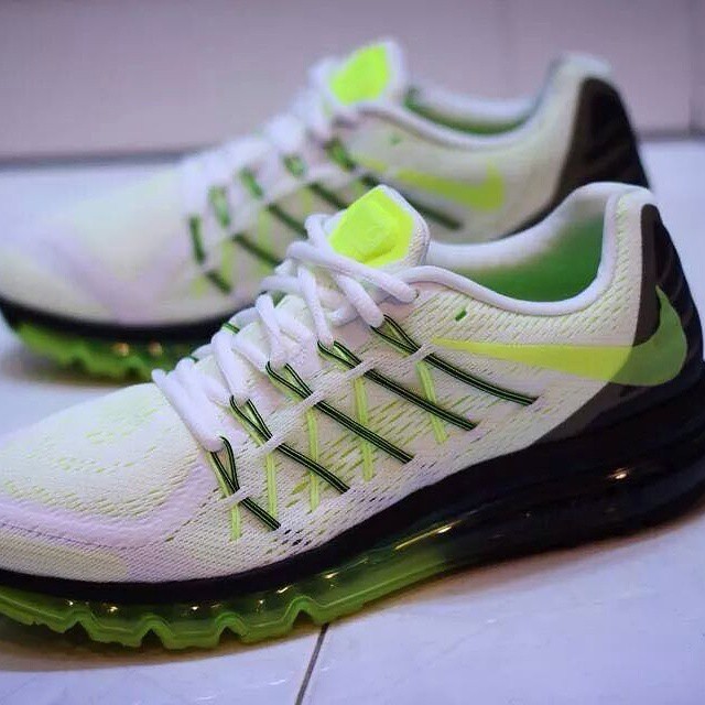 Nike Air Max 2015 White Black Volt 02