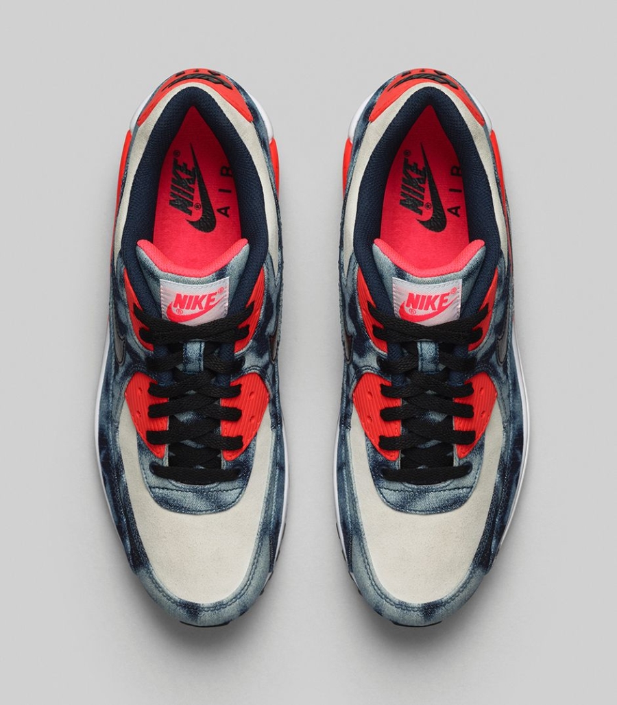Nike Air Max 90 Infrared Washed Denim Release Date 03