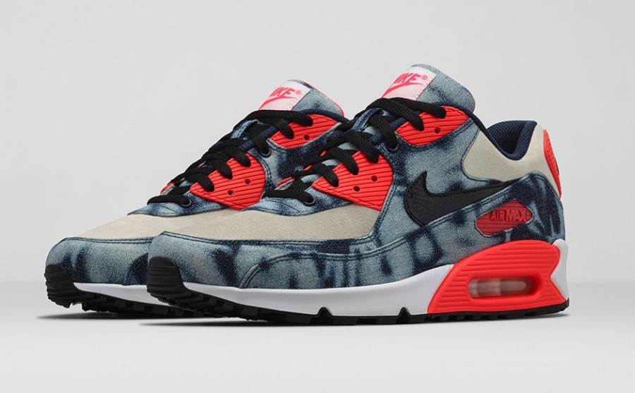 Nike Air Max 90 Infrared Washed Denim Release Date 05