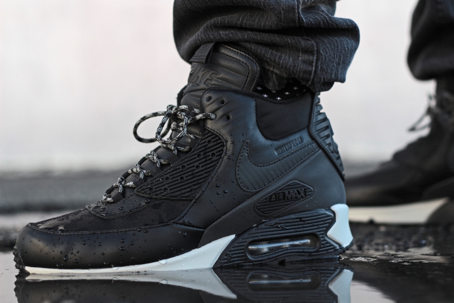 Nike Air Max 90 Winterized Sneakerboot Black Reflective 04