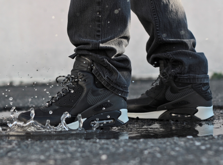 Nike Air Max 90 Winterized Sneakerboot Black Reflective 05