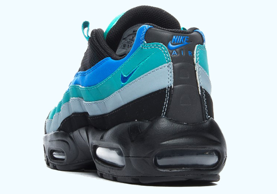 financieel Boos stropdas Nike Air Max 95 - Black - Hyper Cobalt - SneakerNews.com