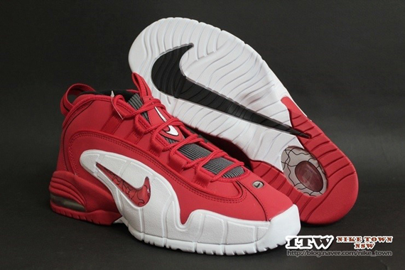 Nike Air Max Penny Red White Black 4