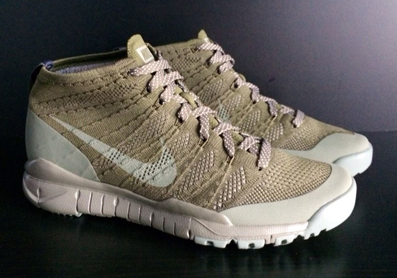 Nike Flyknit Chukka Fsb Unreleased Khaki Sample 01