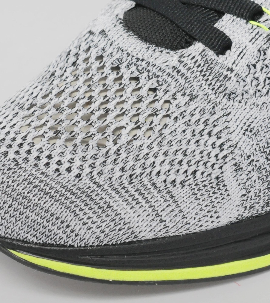 Nike Flyknit Racer Grey Volt Black 04
