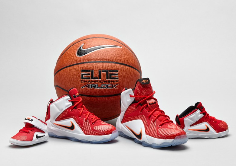 Nike LeBron 12 – Full Family Sizes