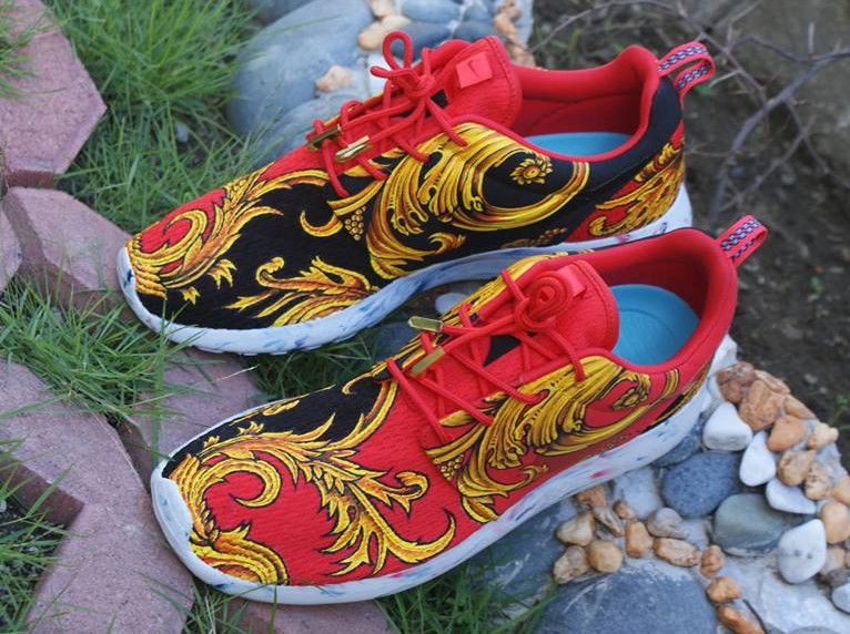 Nike Roshe Run "Supreme Foamposite" Customs by Rhod Quilino