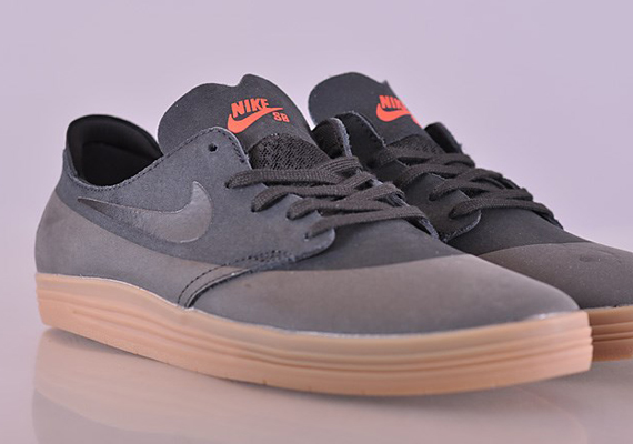 Nike SB Lunar One Shot – Black – Orange – Gum