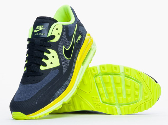 Nike Wmns Air Max Lunar90 Black Volt 02