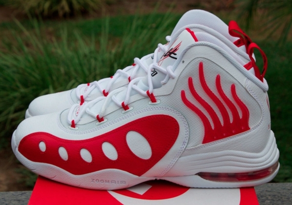 Nike Zoom Sonic Flight – White – University Red