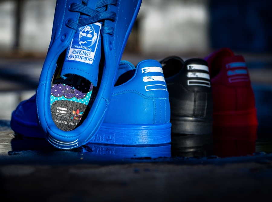 What do the new adidas Originals x Pharrell Williams sneakers look