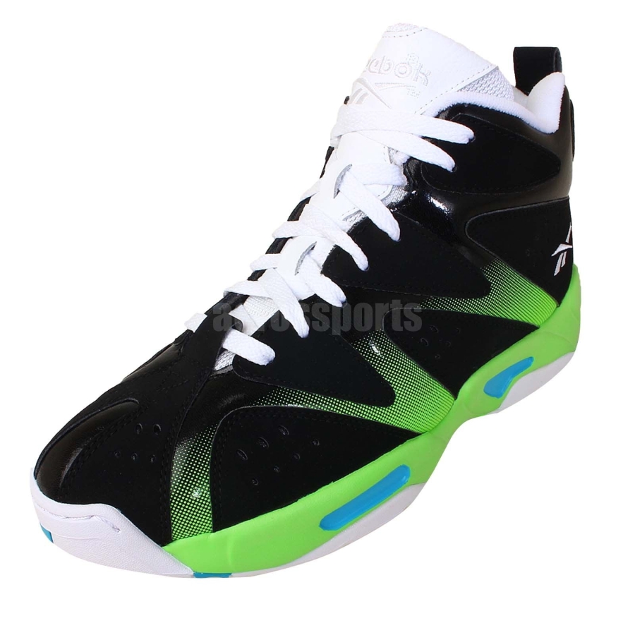 Reebok Kamikaze 1 Black Green 07