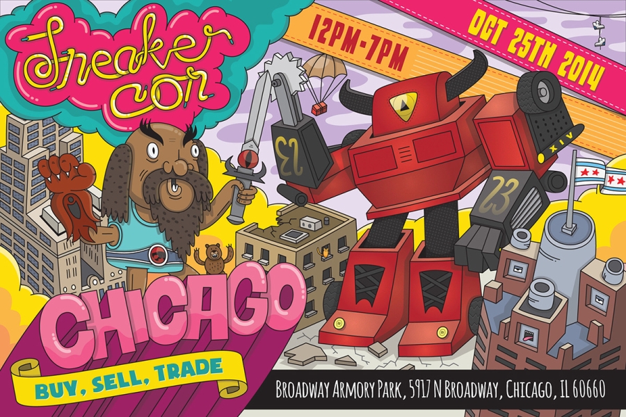 Sneaker Con Chicago - Saturday October 25th, 2014