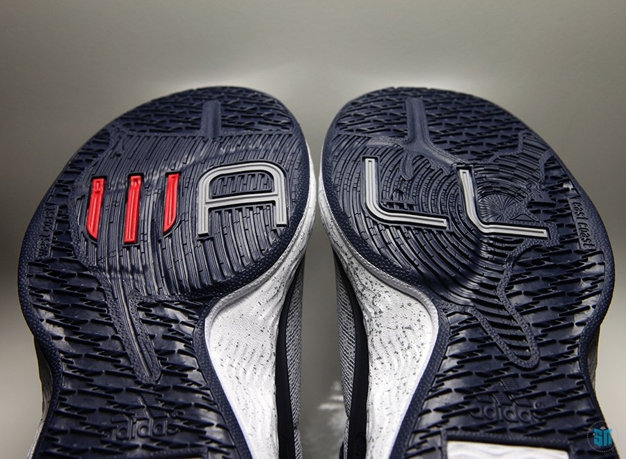 Random Graphic Outsole Wall In: adidas Basketball Designers Discuss Their Newest Signature ...