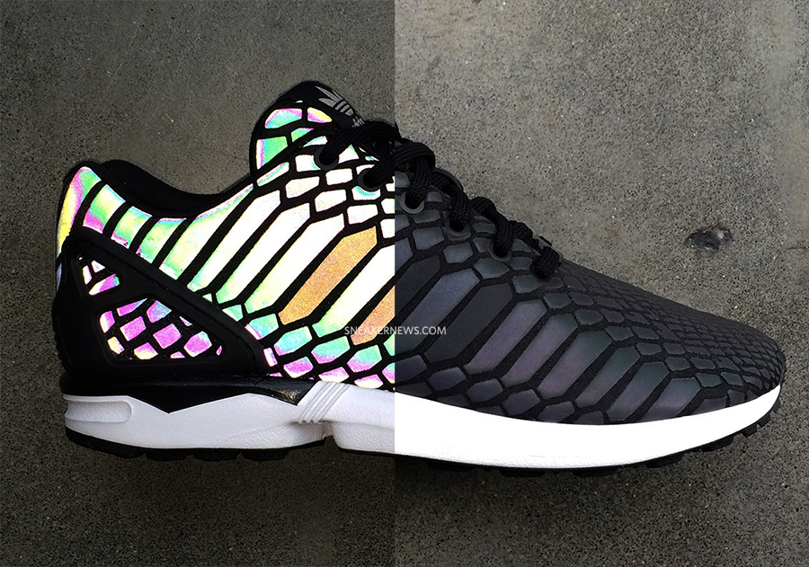 adidas chameleon reflective sneakers