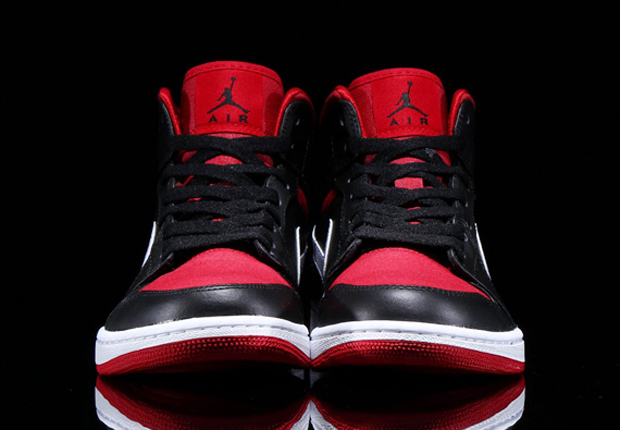 Air Jordan 1 Mid - Black - Gym Red - White - SneakerNews.com