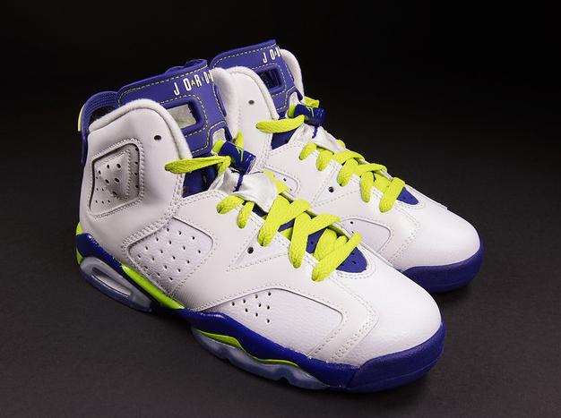 Air Jordan 6 Gs Seahawks 03
