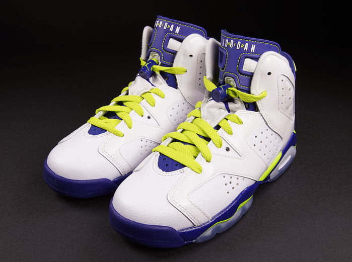 Air Jordan 6 Gs Seahawks 04