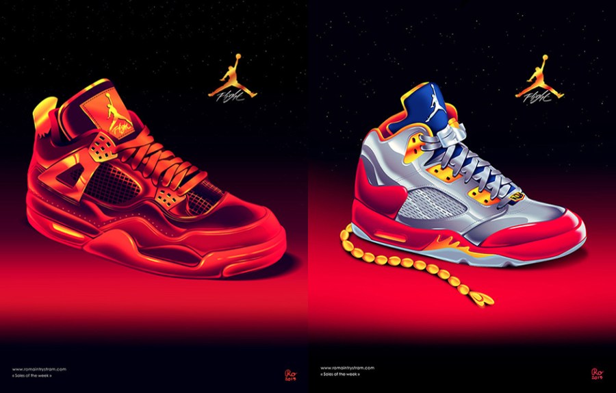 Air Jordan Artwork Inspired By Movie Posters by Romain Trystram ...