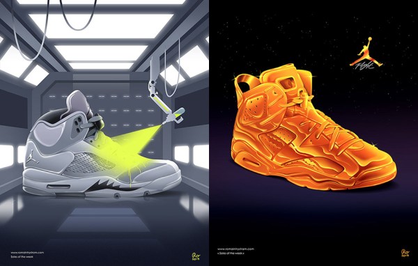 Air Jordan Artwork Inspired By Movie Posters by Romain Trystram ...