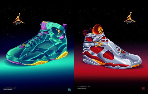 Air Jordan Artwork Inspired By Movie Posters by Romain Trystram ...