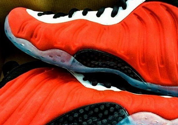 Another Look at a Nike Air Foamposite One "Red Suede" Sample