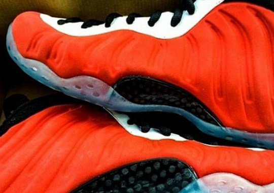 Another Look at a Nike Air Foamposite One “Red Suede” Sample