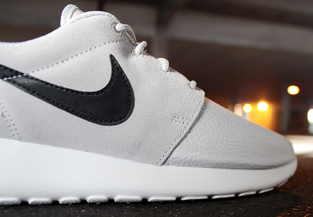 Grey Suede Nike Roshe Run Available 2