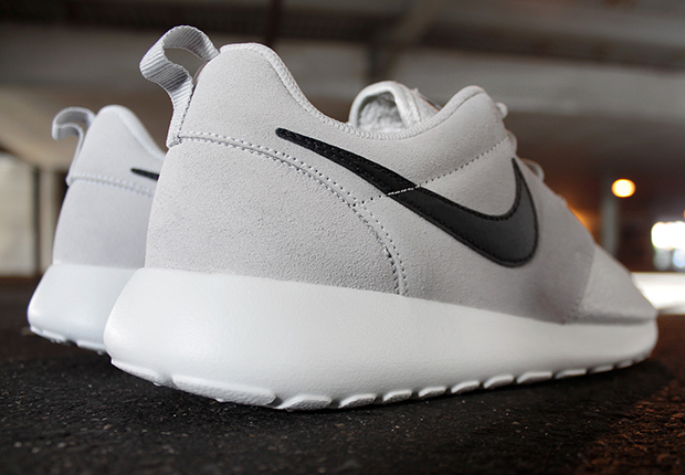 Grey Suede Nike Roshe Run Available 3