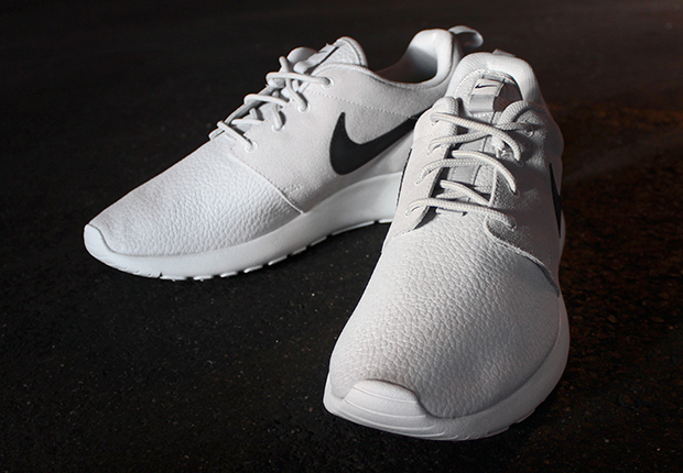 Grey Suede Nike Roshe Run Available 5