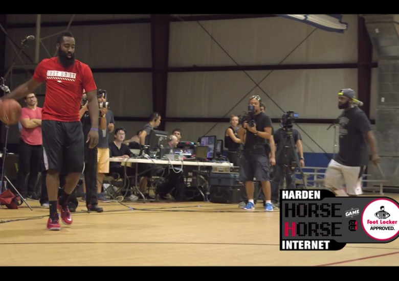 Watch James Harden Beat The Internet In HORSE