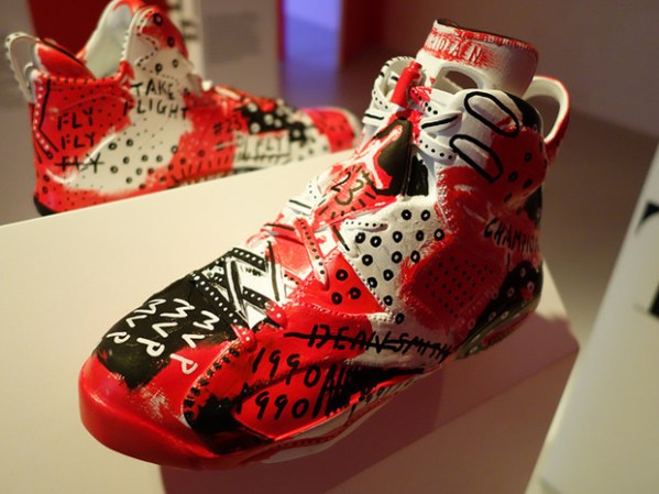 Air Jordan Custom Showcase at the Jordan Slam Dunk Launch Event ...