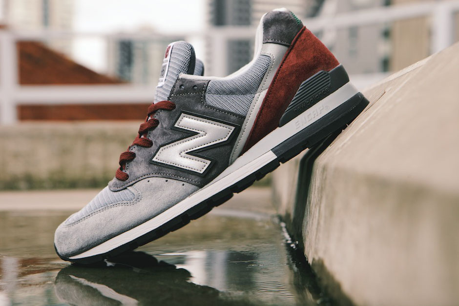 New Balance 996 Made in USA - Grey - Red - SneakerNews.com