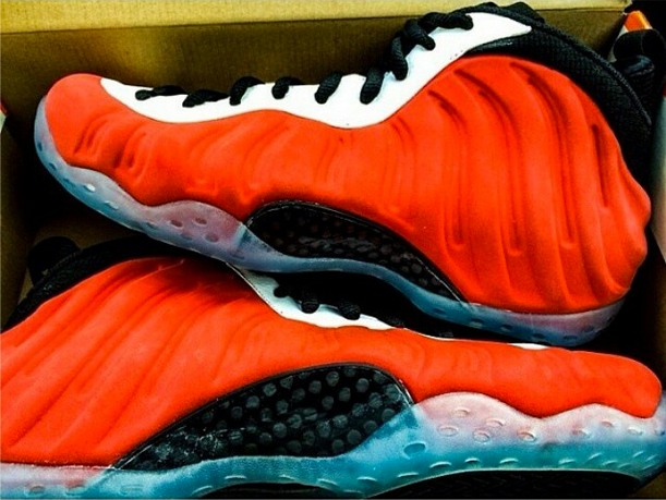 Nike Air Foam One Red Suede Sample