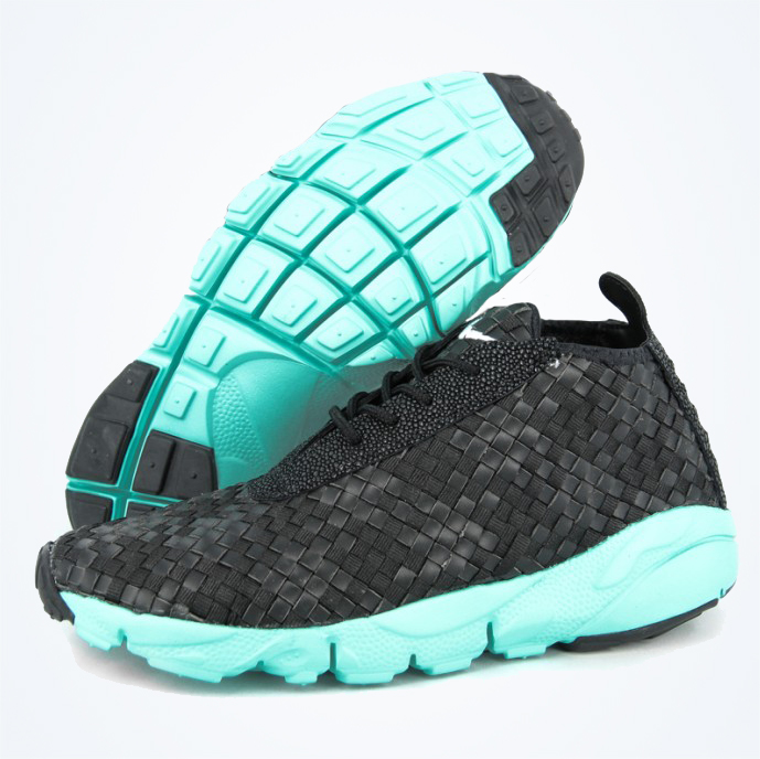 Nike Air Footscape Desert Chukka Black Turquoise 02