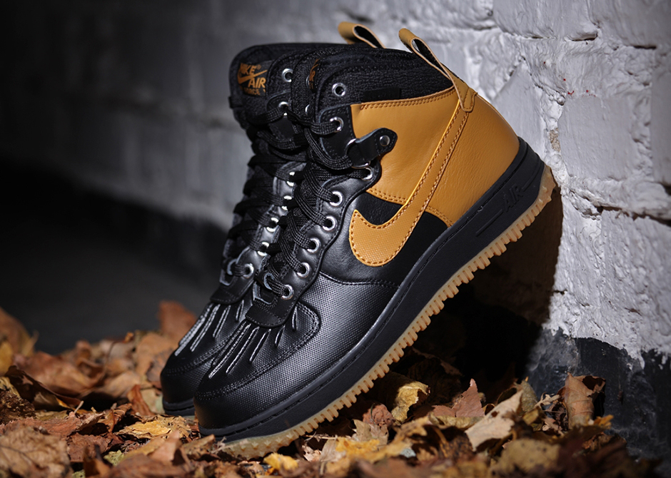 Air force 1 outlet duckboot black